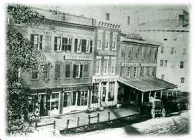 AADL photo of Main St, 1861