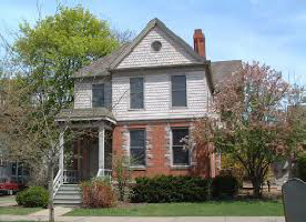 Parsonage next to the State Street church