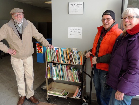 Books for children of jailed parents to take home with them